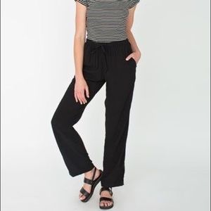 EUC American Apparel Raton Challis Brunch Pant